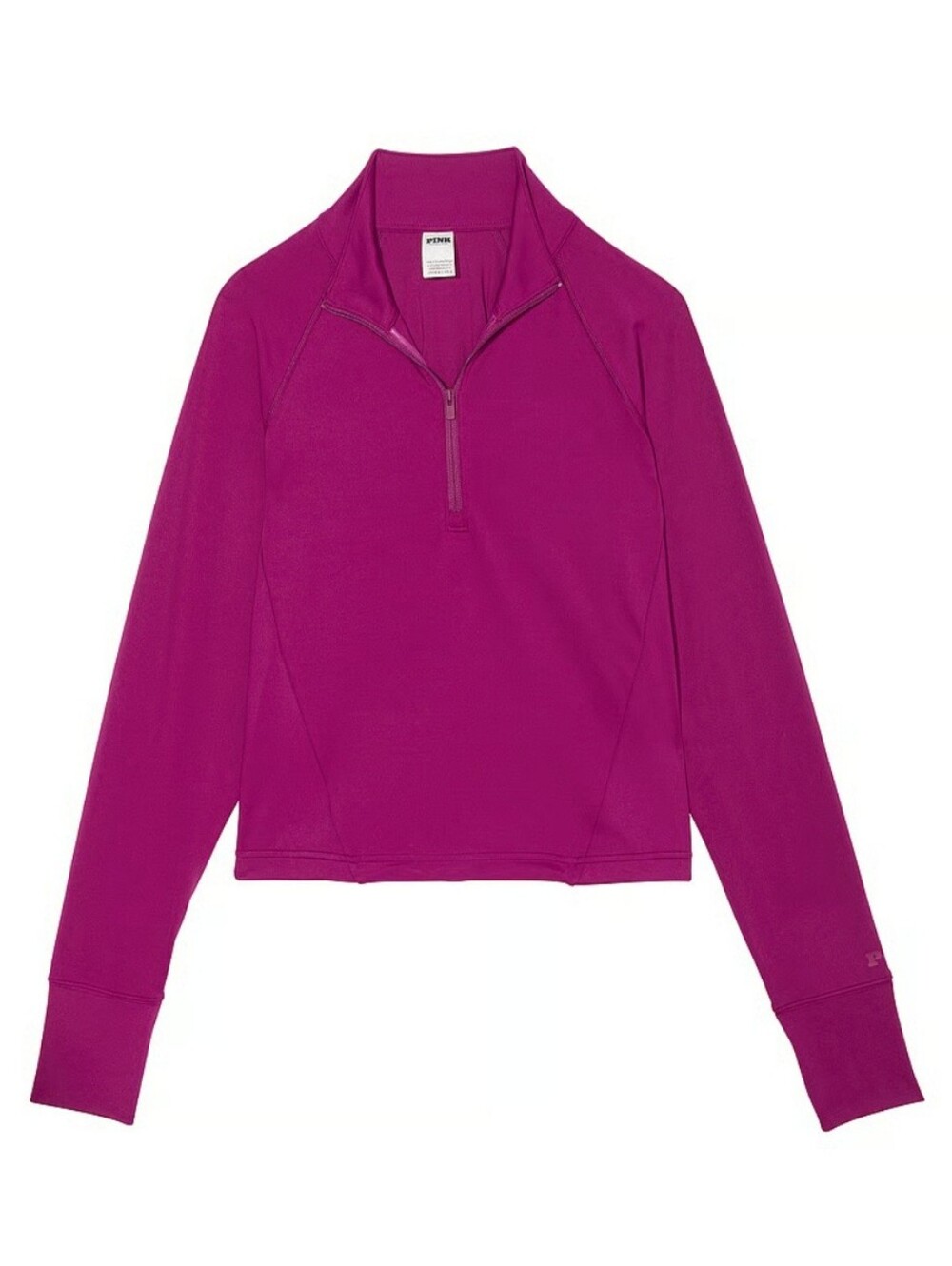 PINK Victoria's Secret Magenta Half-Zip